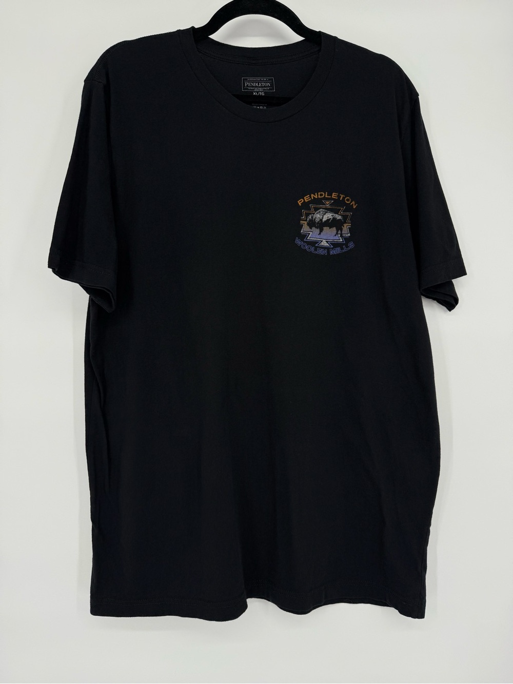 Pendleton Buffalo Graphic T Shirt Heritage Western Outdoor Bison Logo Cotton XL